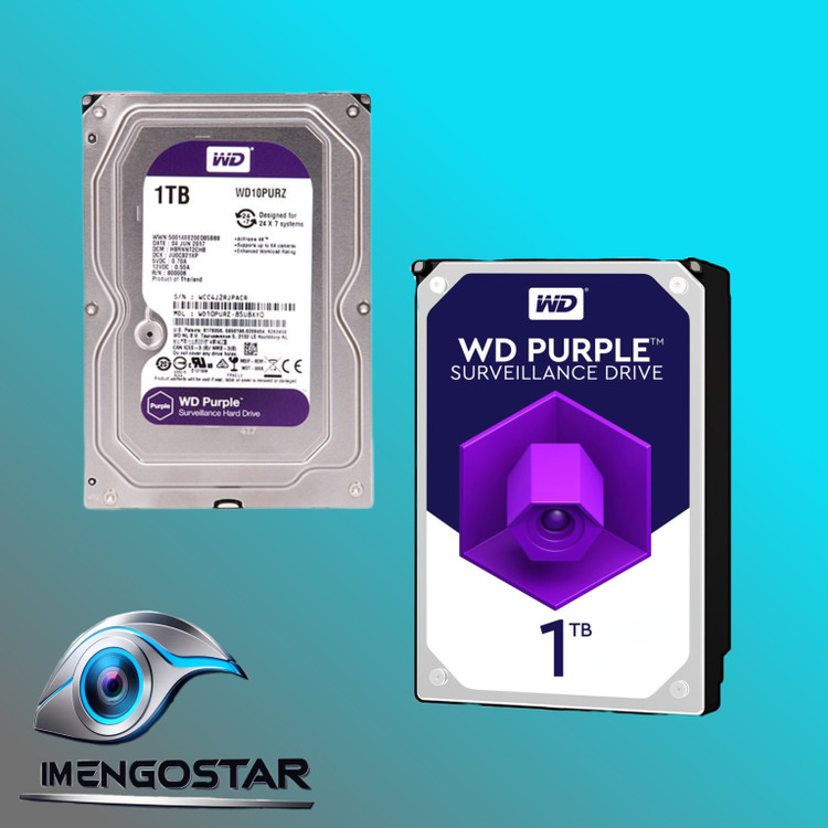 هارد دیسک اینترنال وسترن دیجیتال 1 ترابایت شرکتی مدل WD Purple