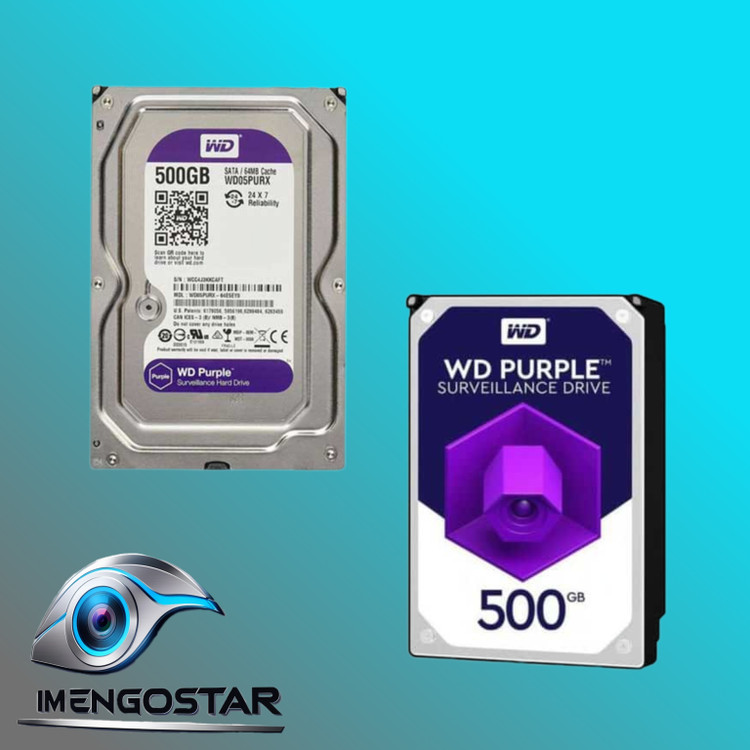 هارد دیسک اینترنال وسترن دیجیتال 500 گیگابایت شرکتی مدل WD05PURX