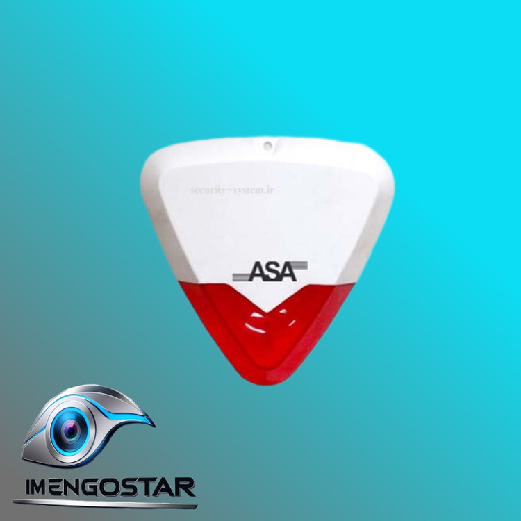 آژیر فلاشر ASA | هشداردهنده صوتی و نوری حرفهای برای امنیت ساختمان