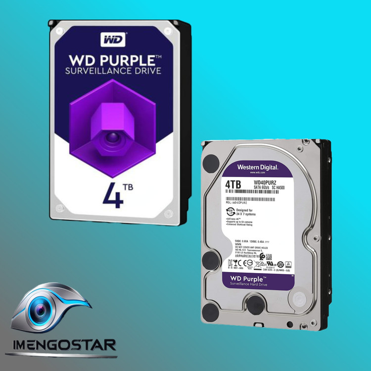 هارد دیسک اینترنال وسترن دیجیتال 4 ترابایت شرکتی مدل WD Purple