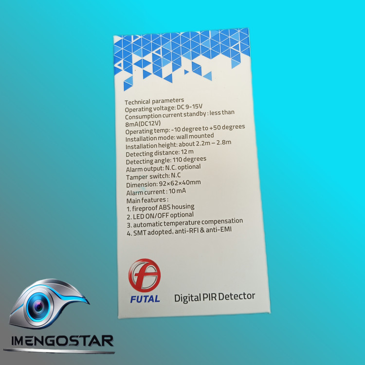 چشمی حرکتی دزدگیر (سنسور حرکتی) برند فوتال مدل F-804